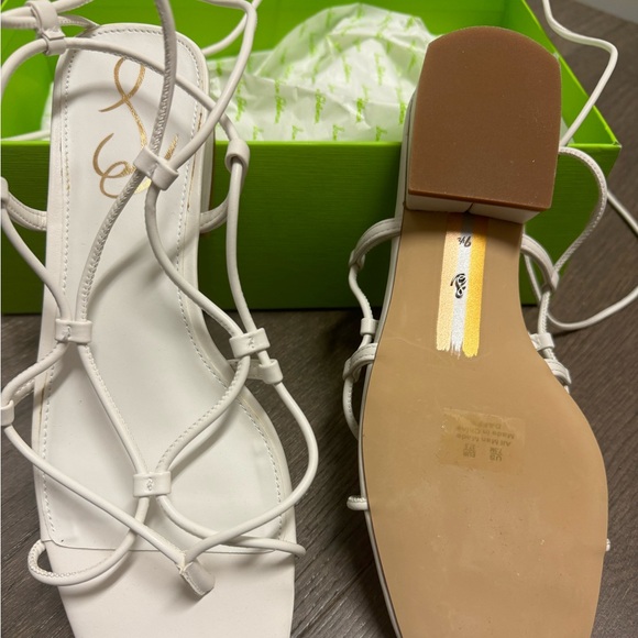 Sam Edelman Daffy Wrap sandals 7.5 NEW IN BOX - Picture 2 of 5